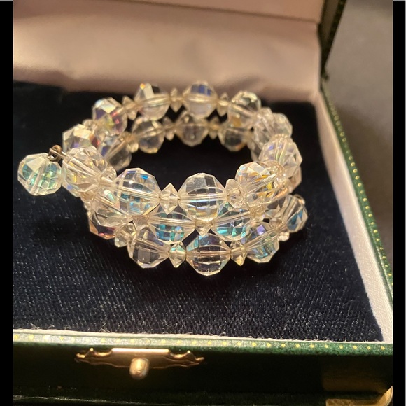 Jewelry - 1950’s genuine aurora Borealis wrap bracelet